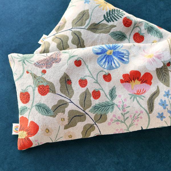 Eye Pillow in Strawberry Fields Canvas